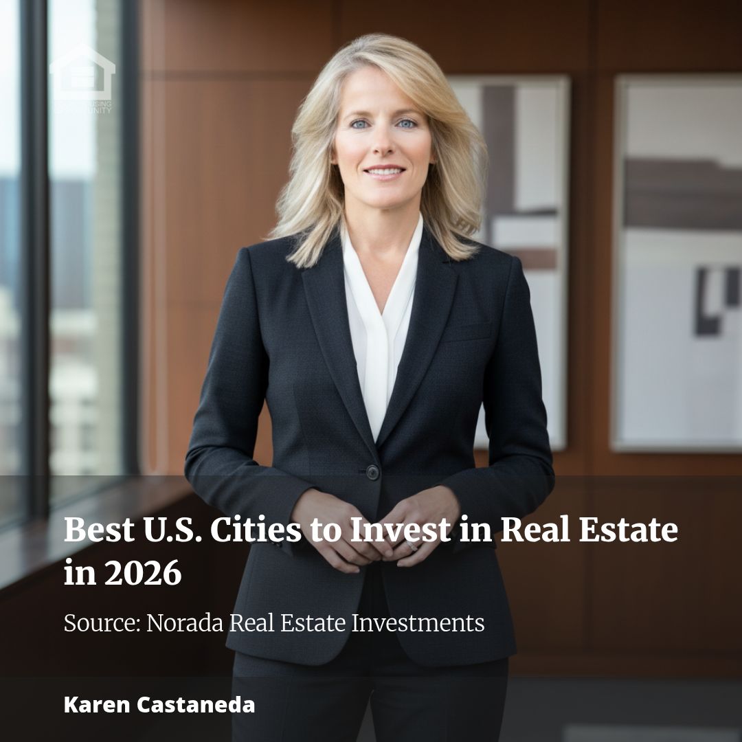 Best U.S. Cities to Invest in Real Estate in 2026