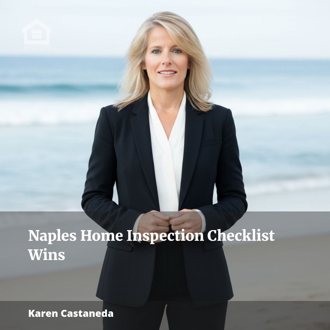 Naples Home Inspection Secrets: Checklist Wins with Karen Castaneda