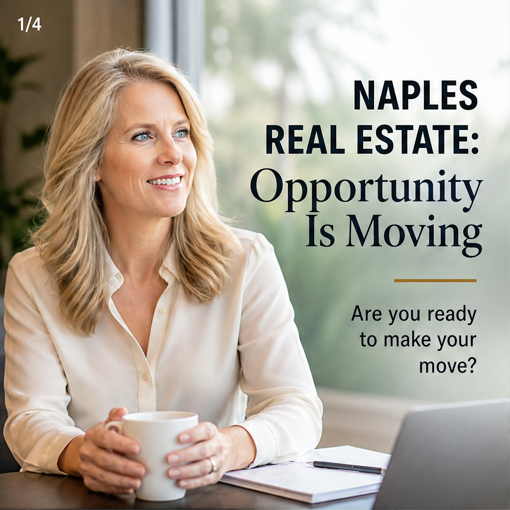 Naples Real Estate: Opportunity Is Moving