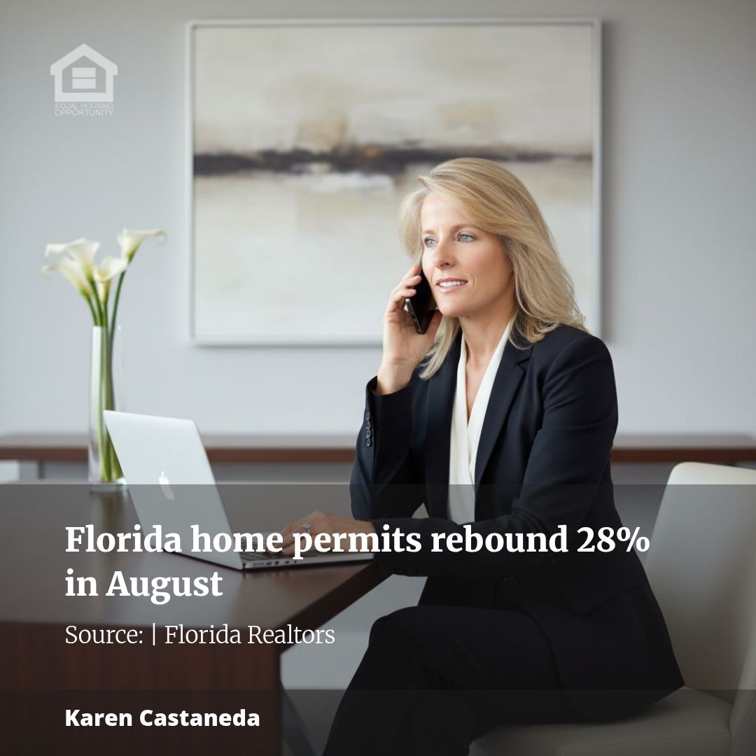 Florida home permits rebound 28% in August